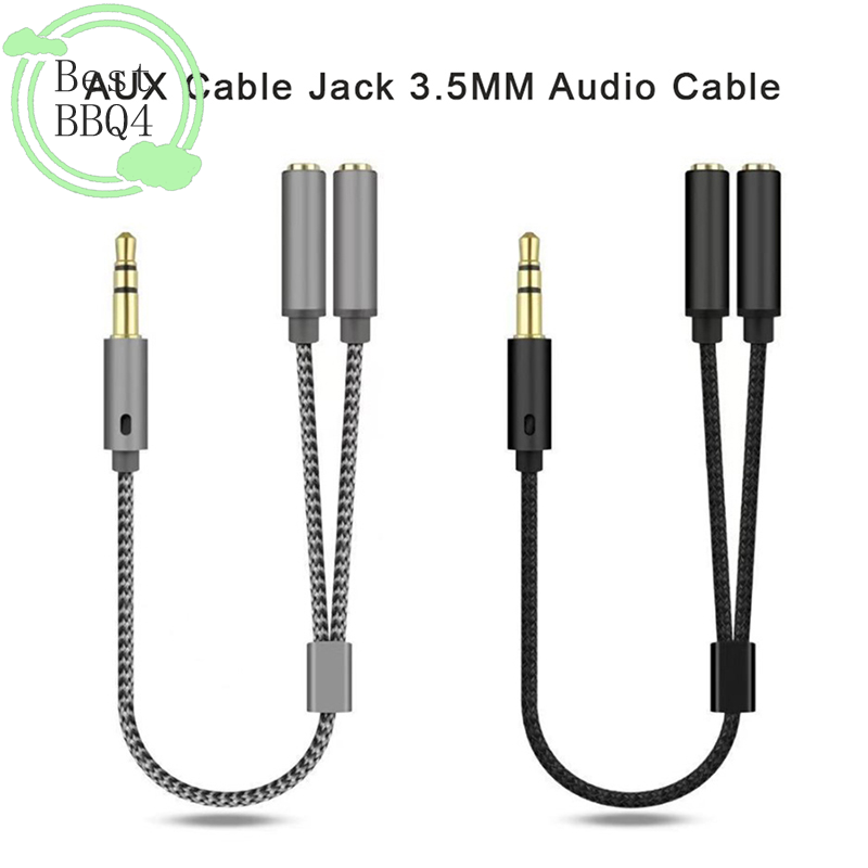 Câble audio AUX 3,5 mm (BBQ4)  - Earphone Splitter Jack avis et prix